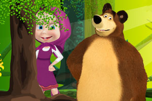 《玛莎和熊的秘密》游戏画面1