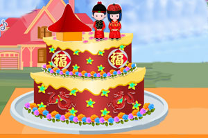 中国的婚礼蛋糕