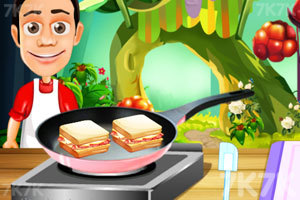 《制作早餐三明治》游戏画面3