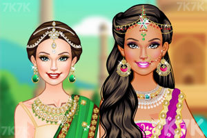 《美女的印度风》游戏画面1