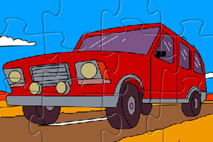 《超级SUV拼图》游戏画面1