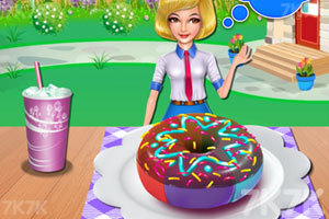 《彩虹甜甜圈》游戏画面1