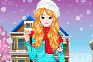 《美女的冬日时尚》游戏画面3