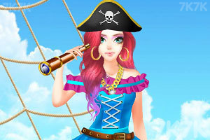 《美女的海盗装扮》游戏画面3