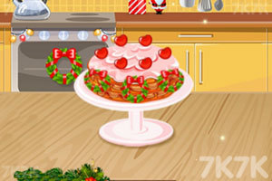 《帮圣诞老人做蛋糕》游戏画面1