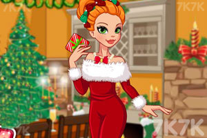 《美女主编的圣诞晚餐》游戏画面2