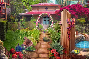 《鲜花小院》游戏画面1