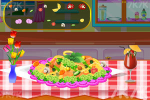 《鸡肉与西兰花的料理》游戏画面1