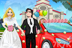 《长发公主的婚车清洗》游戏画面1
