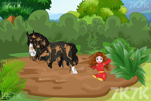 《宝贝和她的小马》游戏画面2