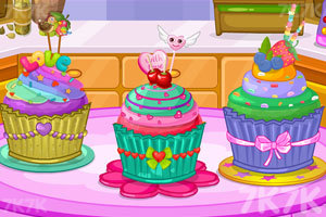 《彩色的纸杯蛋糕》游戏画面1