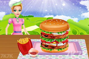 《美味的牛排汉堡》游戏画面1