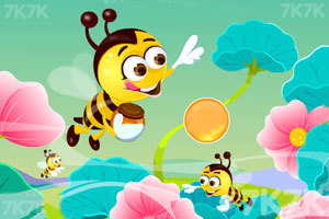 《辛勤的小蜜蜂》游戏画面1
