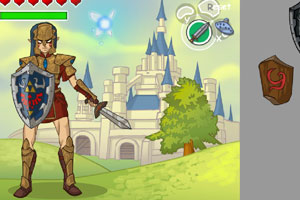 《战士的盔甲》游戏画面1