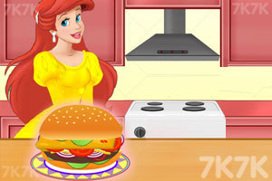 《艾瑞制作汉堡》游戏画面1