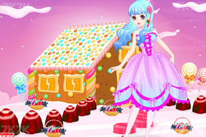 《可爱女孩的糖果小屋》游戏画面1