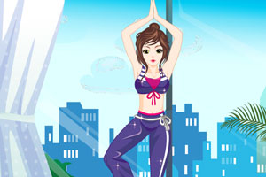 《练瑜伽的女孩》游戏画面1