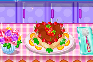 《心形小蛋糕》游戏画面1