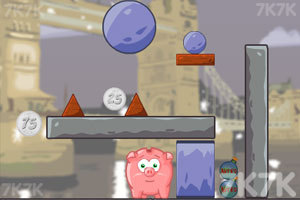 《吃金币的小猪》游戏画面1