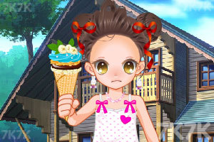 《可爱艾比的甜甜冰激凌》游戏画面3