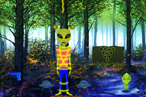 《幻想森林救援外星人》游戏画面1