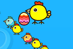 《快乐的小鸡》游戏画面1