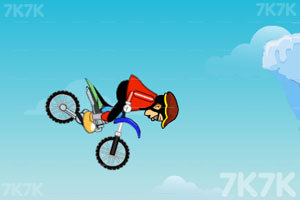 《雪地自行车》游戏画面3
