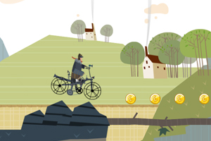 《自行车越野赛无敌版》游戏画面1