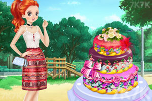 《小公主的新年蛋糕》游戏画面1