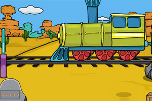 《沙漠列车逃生》游戏画面1