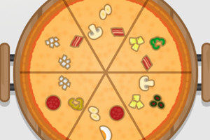 《对称的披萨》游戏画面1
