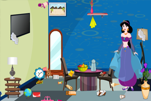 《莉莉整理客厅》游戏画面1