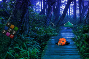 《困在森林的部落女孩》游戏画面1