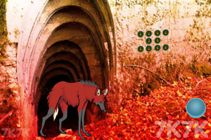 《红狼森林逃脱》游戏画面1
