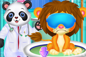 《找动物医生看病》游戏画面1