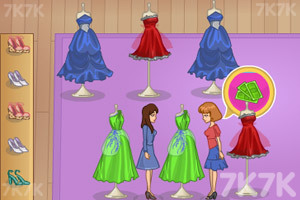 《礼服服装店》游戏画面3