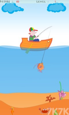 《卡通钓鱼》游戏画面4