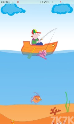 《卡通钓鱼》游戏画面3