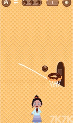 《可可球掉进甜甜圈》游戏画面2