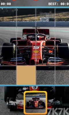 《F1賽車拼圖》游戲畫面4