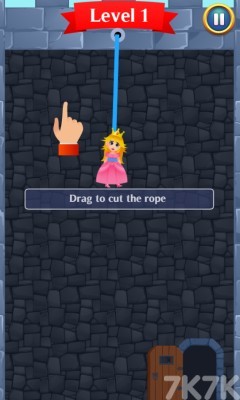 《割绳子救公主》游戏画面1