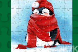 《新年企鹅拼图》游戏画面3