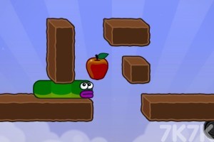 《愛吃的蘋果蟲》游戲畫面2