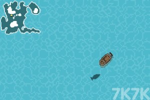 《湖中钓鱼》游戏画面2