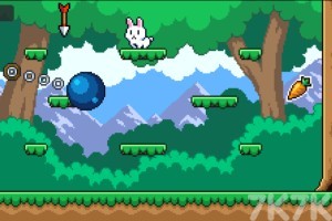 《贪吃的兔子》游戏画面1