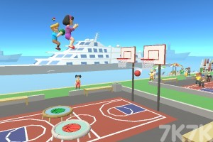 《蹦床篮球》游戏画面3