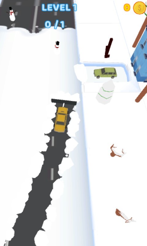 《扫雪车》游戏画面1