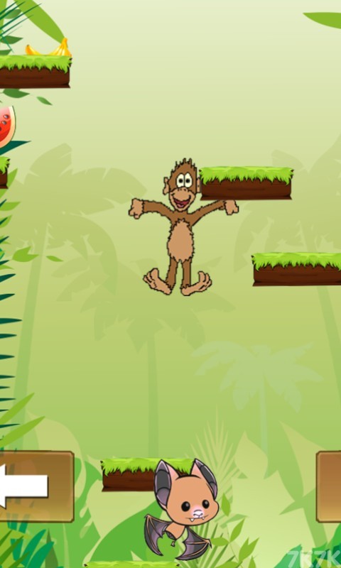 《小猴子丛林跳跃》游戏画面2