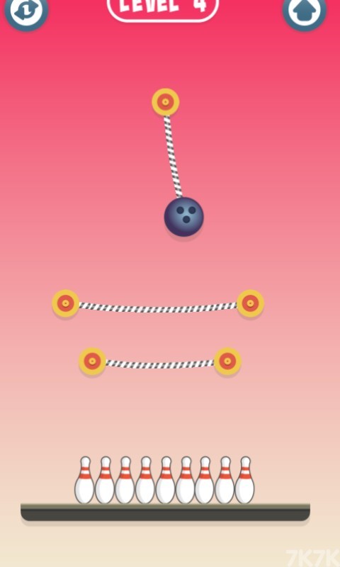 《绳索保龄球》游戏画面4