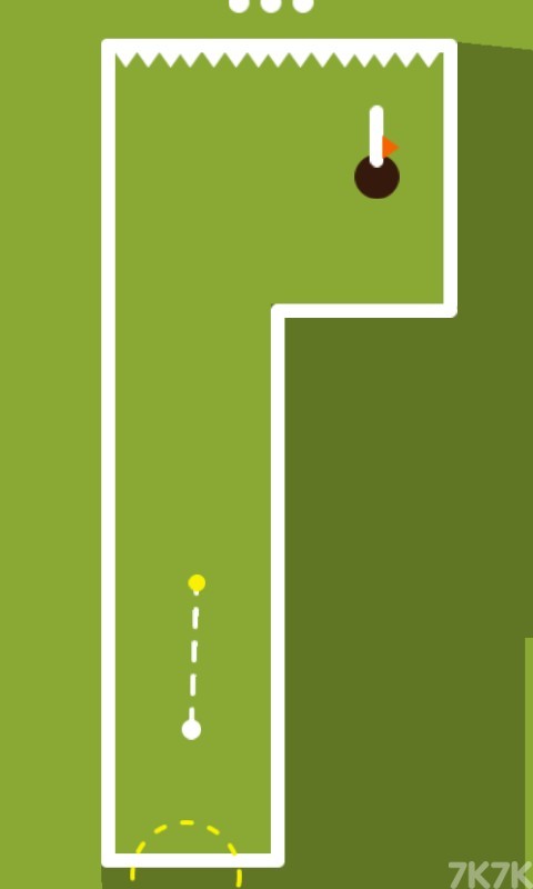 《高尔夫球进洞》游戏画面2